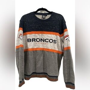 NFL Denver Broncos fleece crewneck
